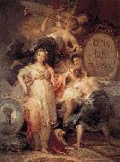 Francisco de Goya Allegory of the City of Madrid oil painting artist